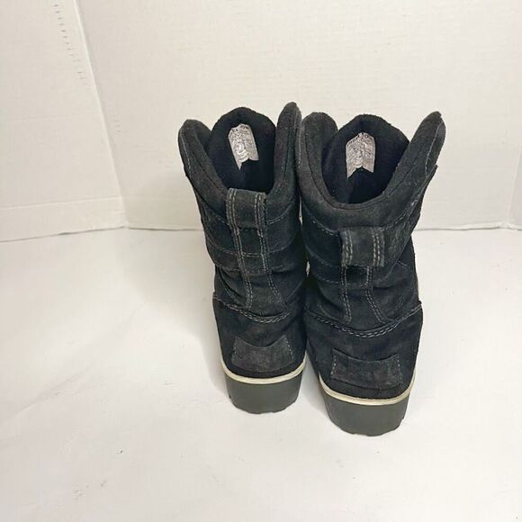 Sorel Meadow Lace Suede Leather Lined Snow Winter Short Boots - Picture 10 of 14